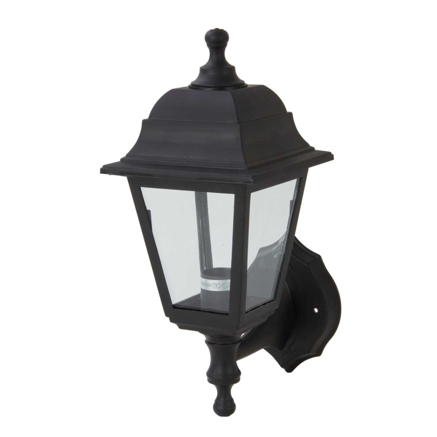 Firstlight Oslo 4 Panel Outdoor Lantern Black