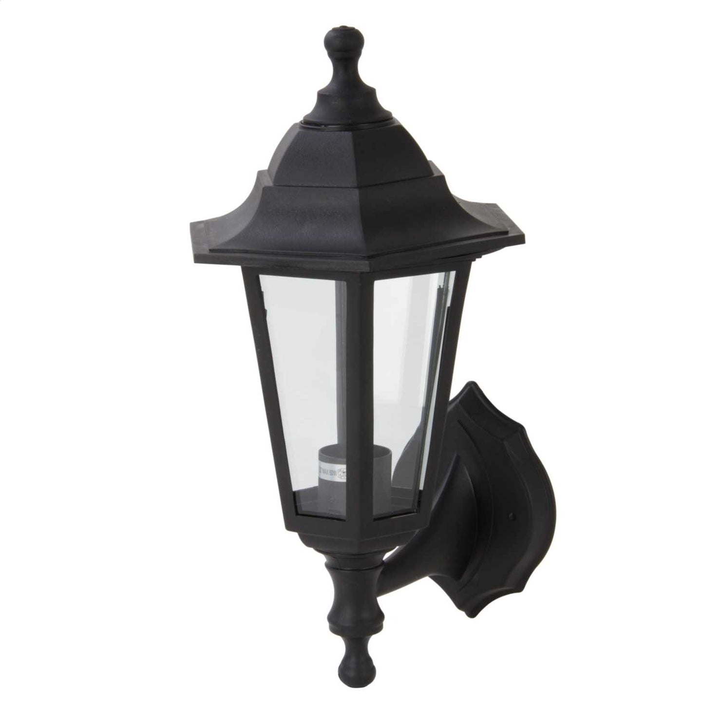 Firstlight Malmo 6 Panel Outdoor Lantern Black