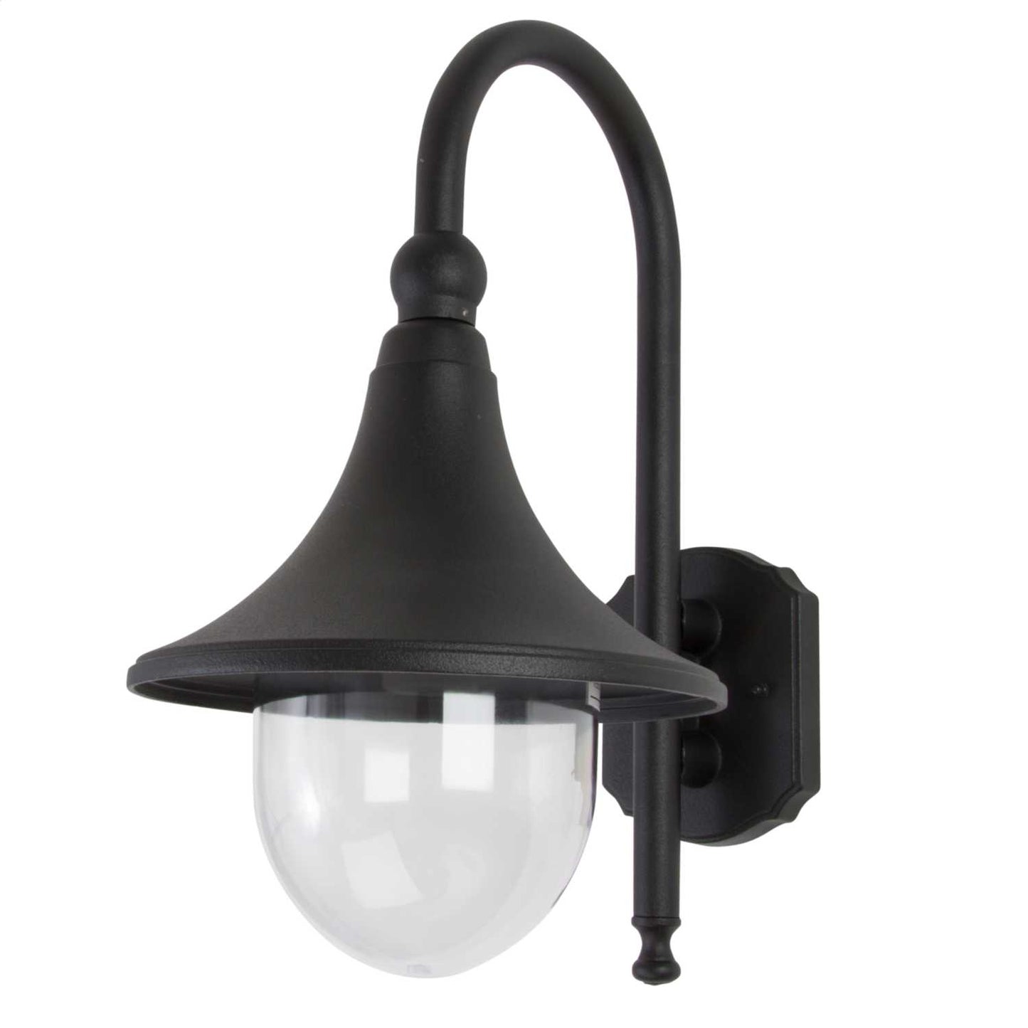 Firstlight Station Lantern Outdoor Wall Light Black