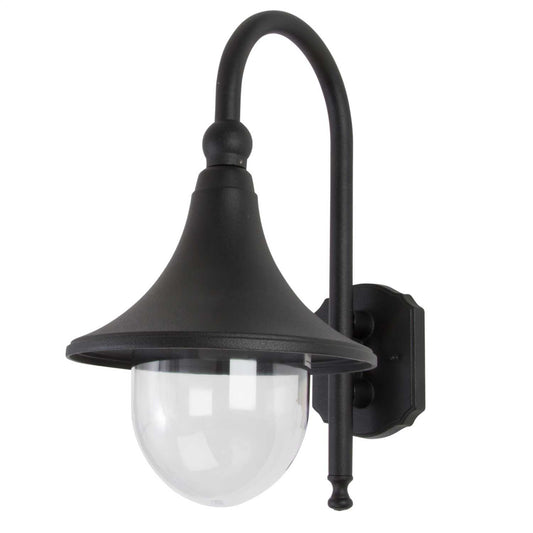Firstlight Station Lantern Outdoor Wall Light Black
