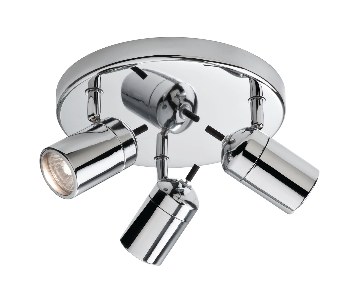 Firstlight Atlantic Flush 3 Spot Bathroom Ceiling Light Chrome