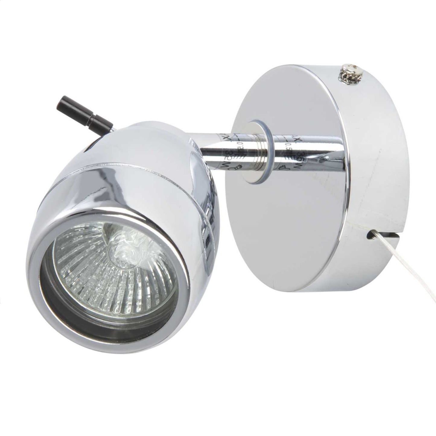 Firstlight Marine Single Bathroom Wall Spot Light Chrome