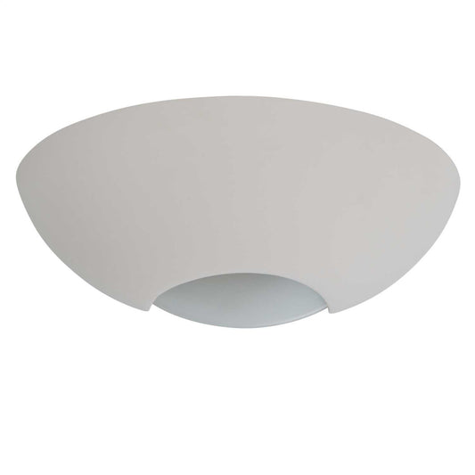 Firstlight Ceramic C315 Unglazed Wall Light White