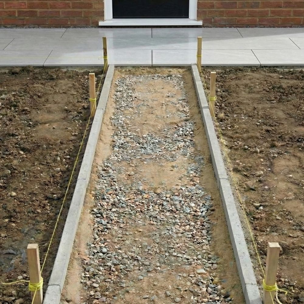 Flat Top Path Edging 50mm x 150mm x 915mm
