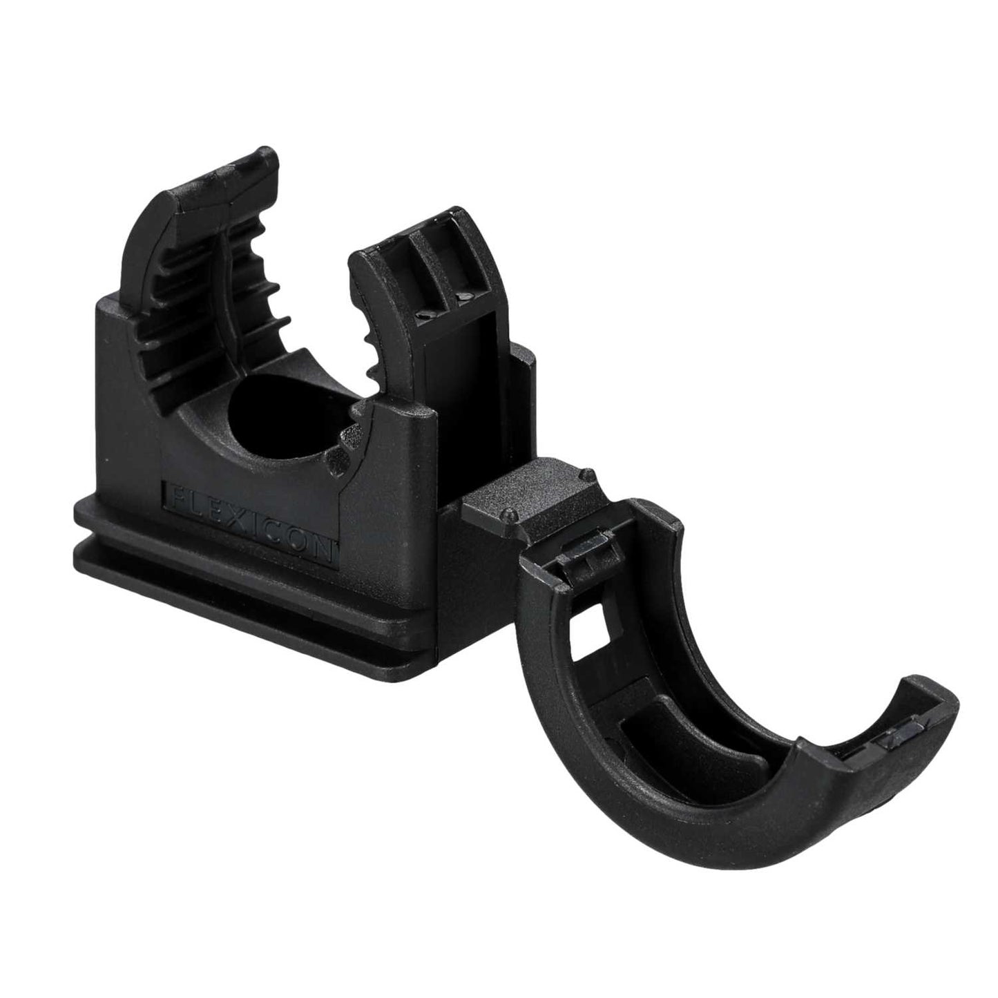 Flexicon FCL Series 18mm Flexible Conduit Clip Black (Pack of 10)