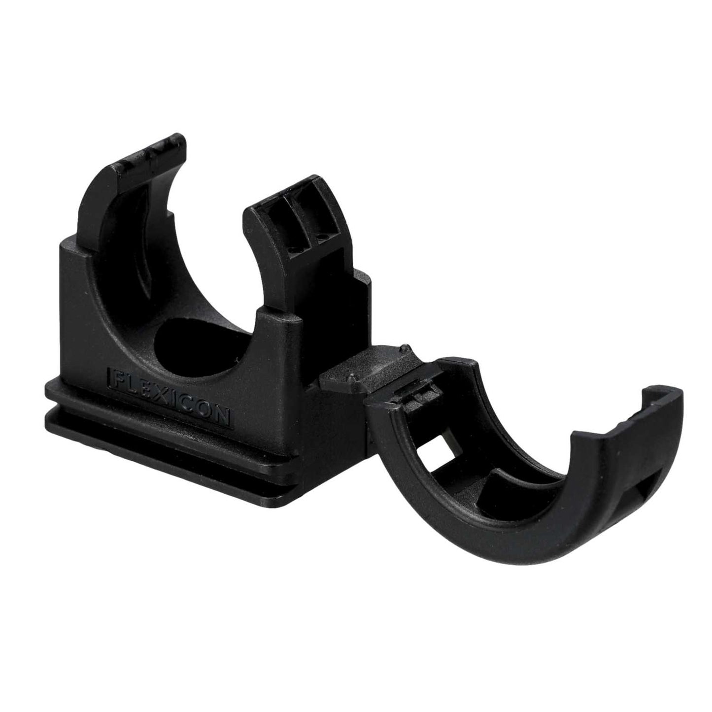 Flexicon FCL Series 21mm Flexible Conduit Clip Black (Pack of 10)