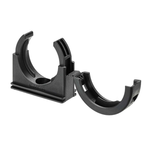 Flexicon FCL Series 42mm Flexible Conduit Clip Black (Pack of 5)
