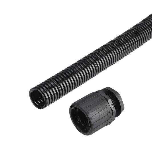 Flexicon Fpas Range 25mm Nylon Flexible Conduit Contractor Pack (10m Reel and 10 Glands)
