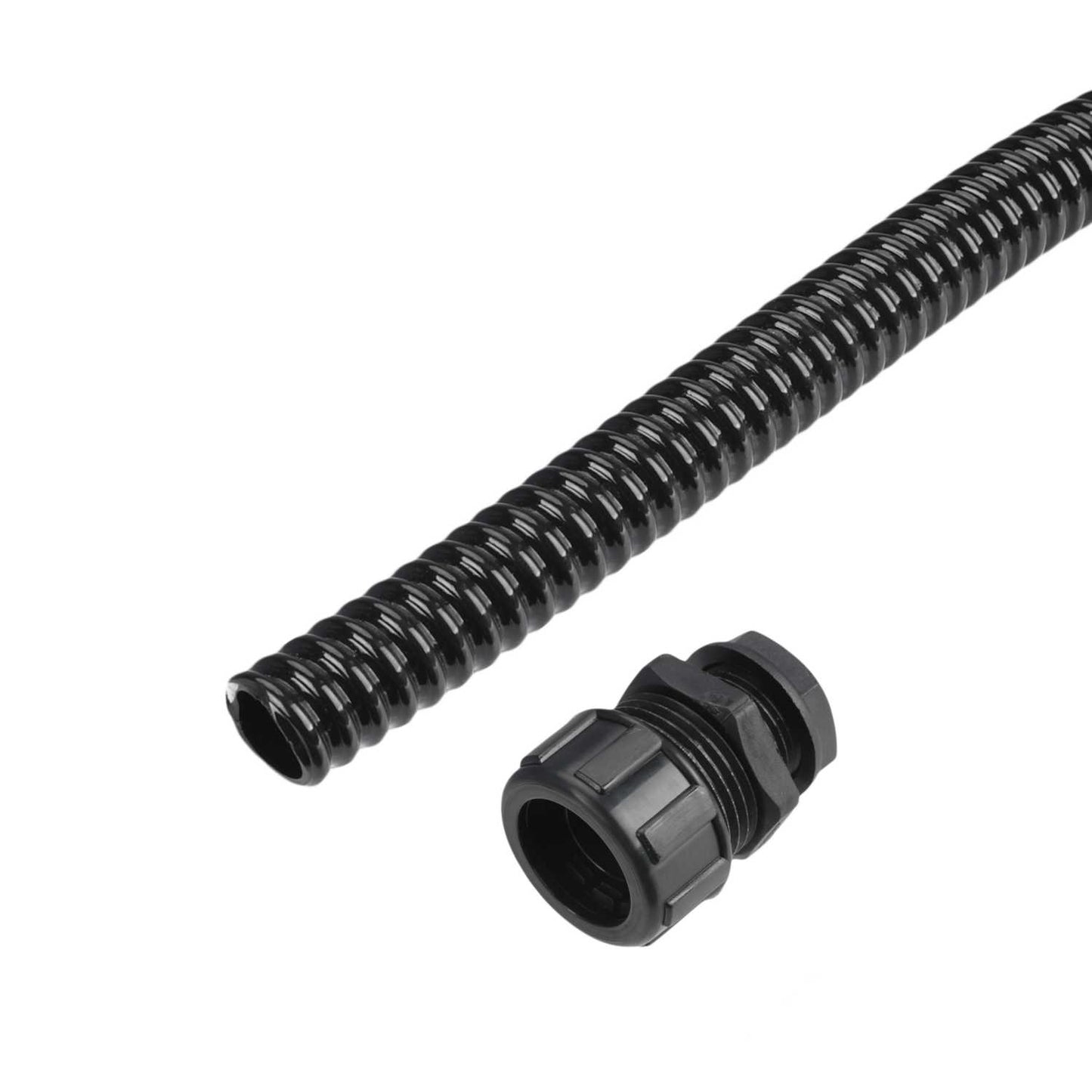 Flexicon FPC Range 20mm PVC Spiral Conduit Contractor Pack (10m Reel and 10 Glands)