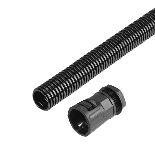 Flexicon Fpye Range 25mm Nylon Conduit Contractor Pack (10m Reel and 10 Glands)