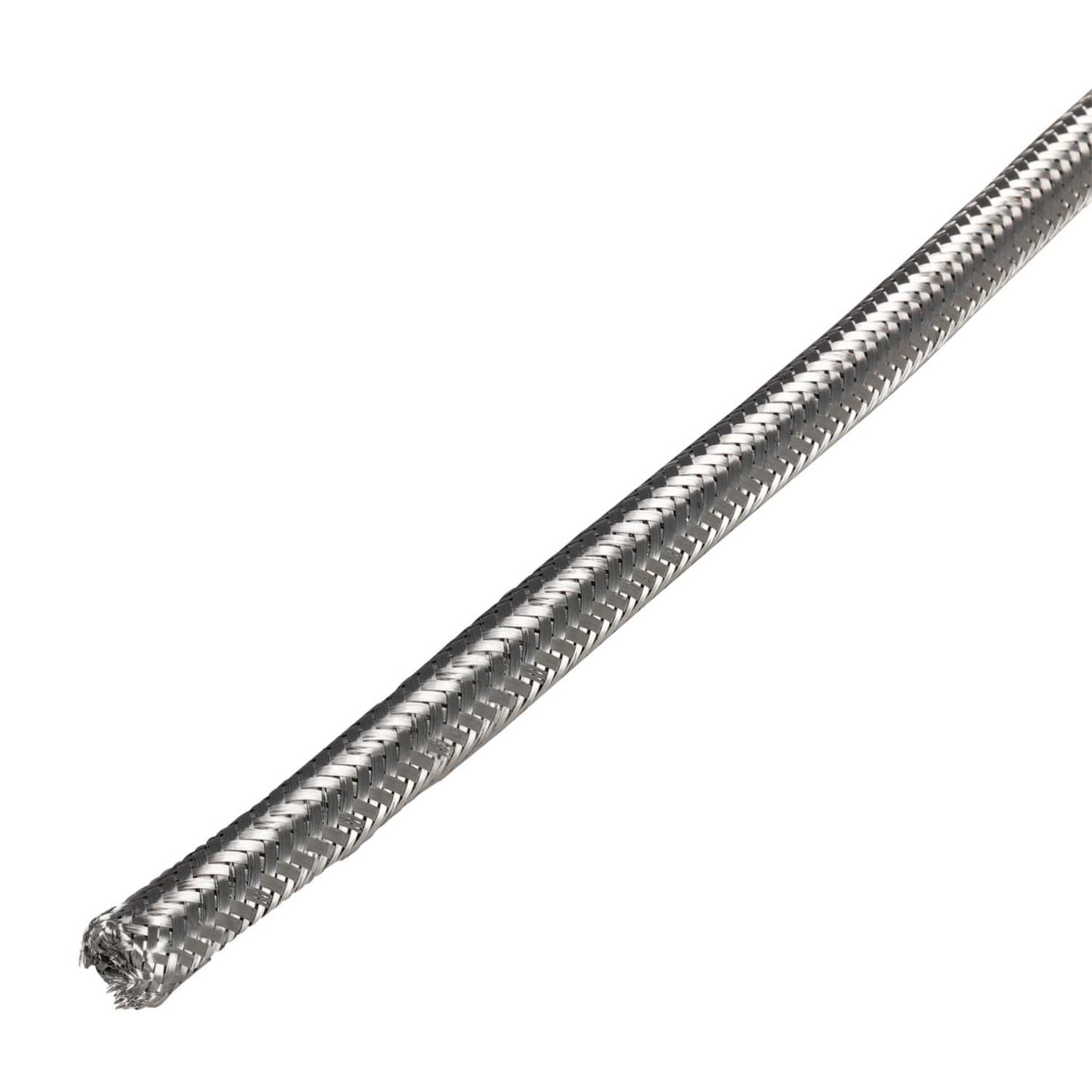 Flexicon Fssbrd Range 20mm Stainless Steel Corrugated Conduit with Overbraid (25m reel)