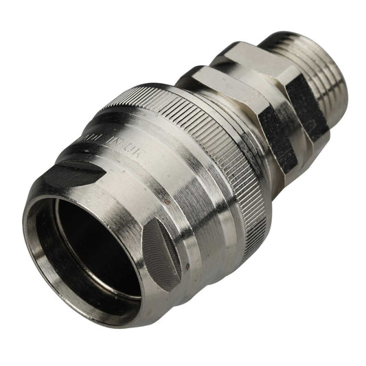 Fssbrd Range 20mm Male Swivel Braided Conduit Gland (Sold in 1's)