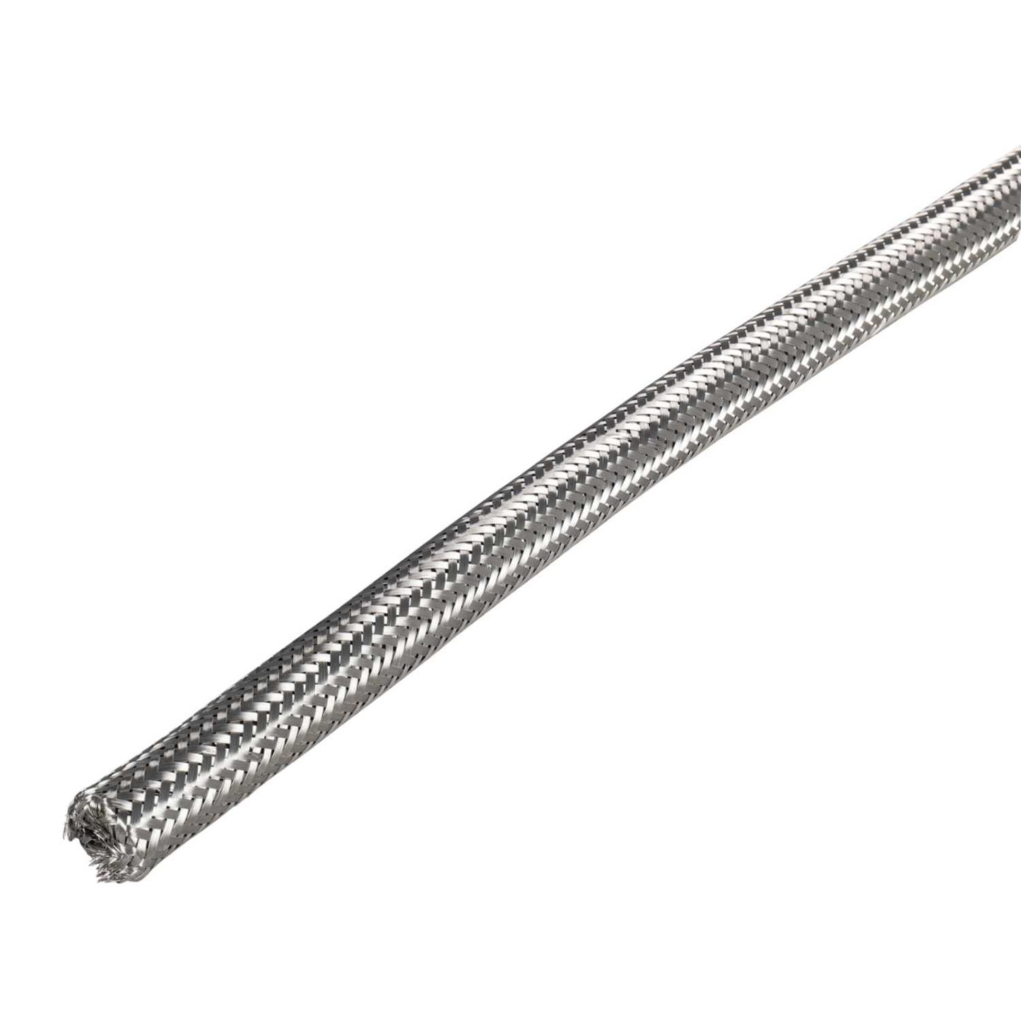 Flexicon Fssbrd Range 25mm Stainless Steel Corrugated Conduit with Overbraid (25m reel)