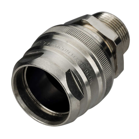 Fssbrd Range 25mm Male Fixed Braided Conduit Gland (Sold in 1's)