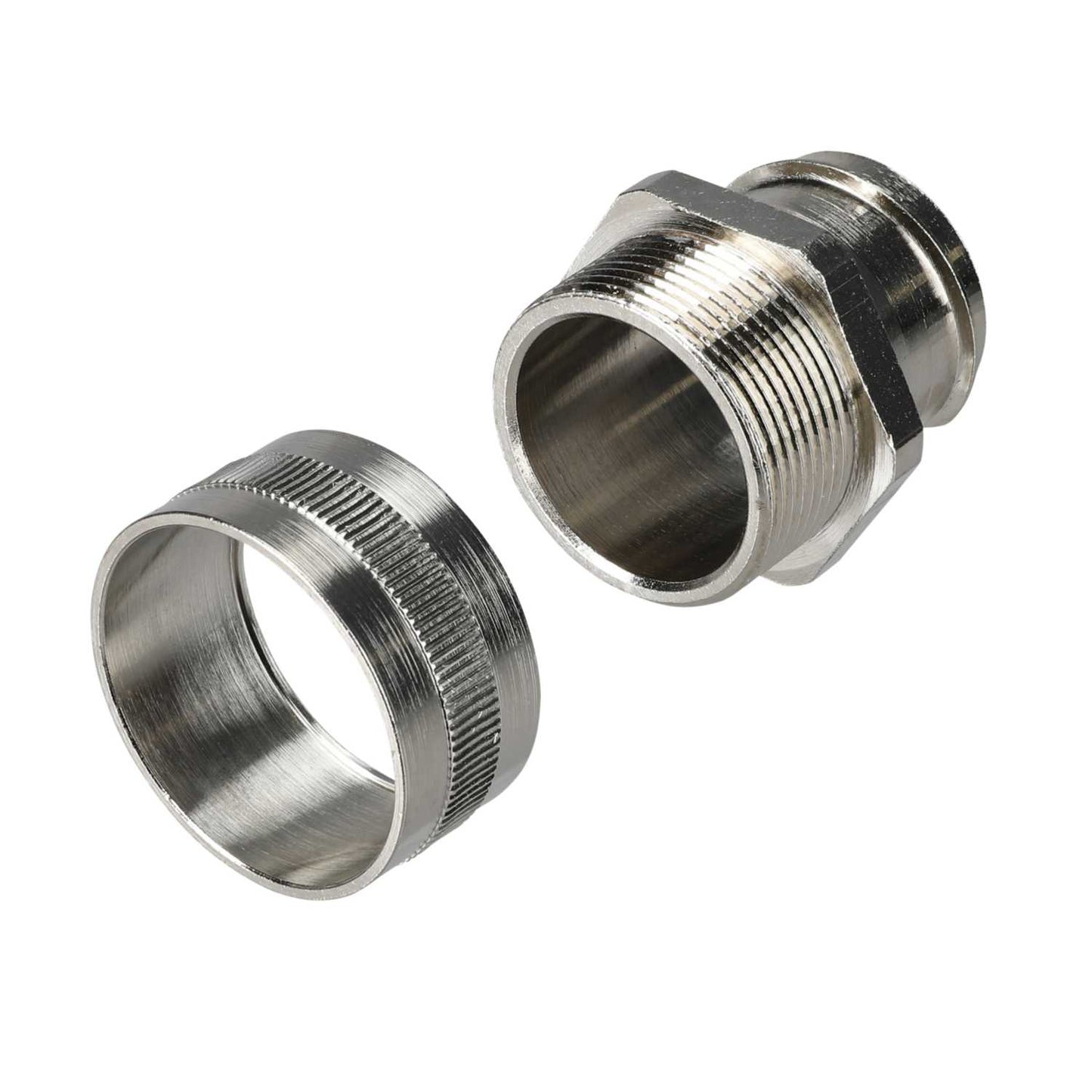 Flexicon FU Range 32mm Fixed Male Gland for Flexible Conduit (Pack of 2)