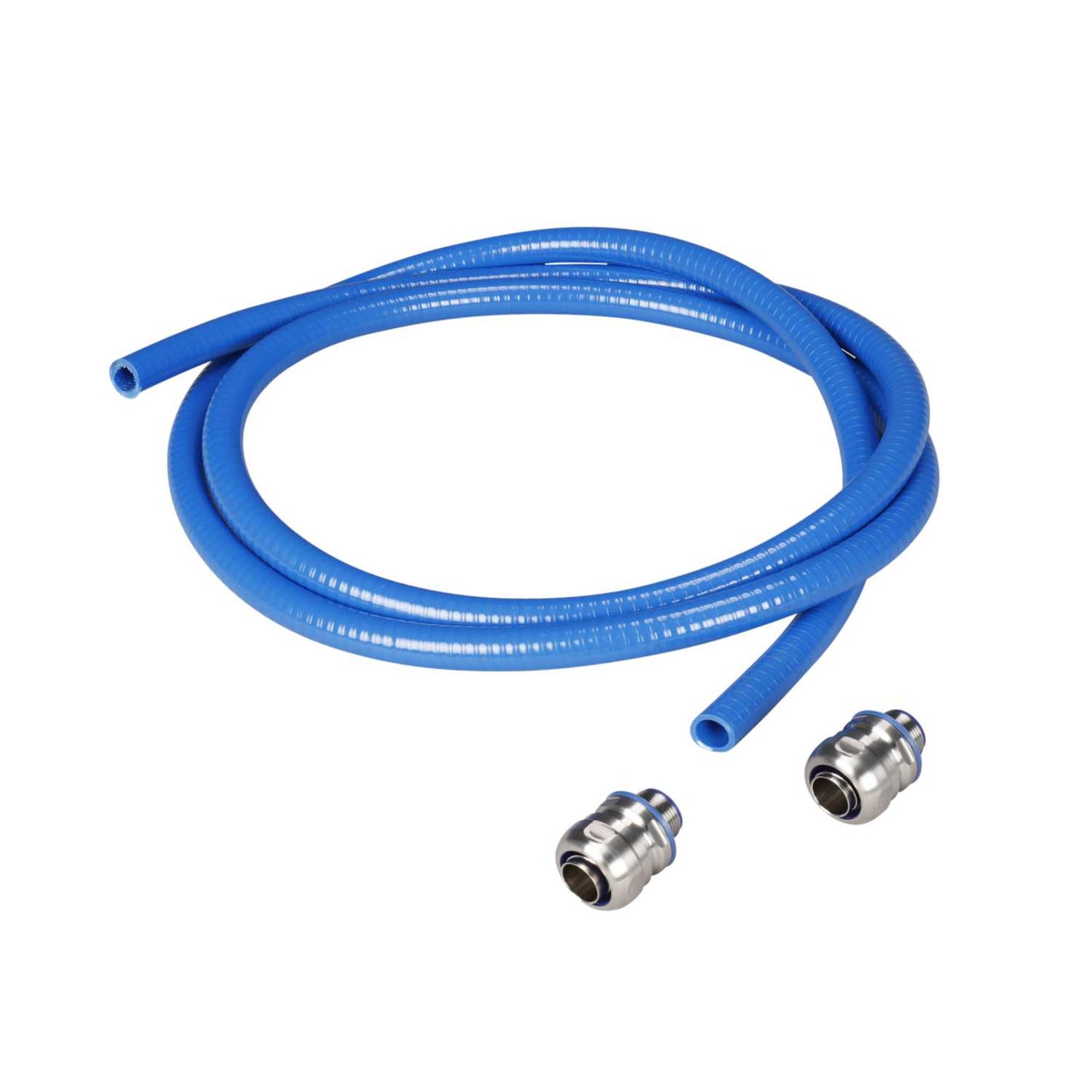 Flexicon LPC Range 25mm Conduit Contractor Pack Blue (3m Coil / 2 Glands / 2 Locknuts)