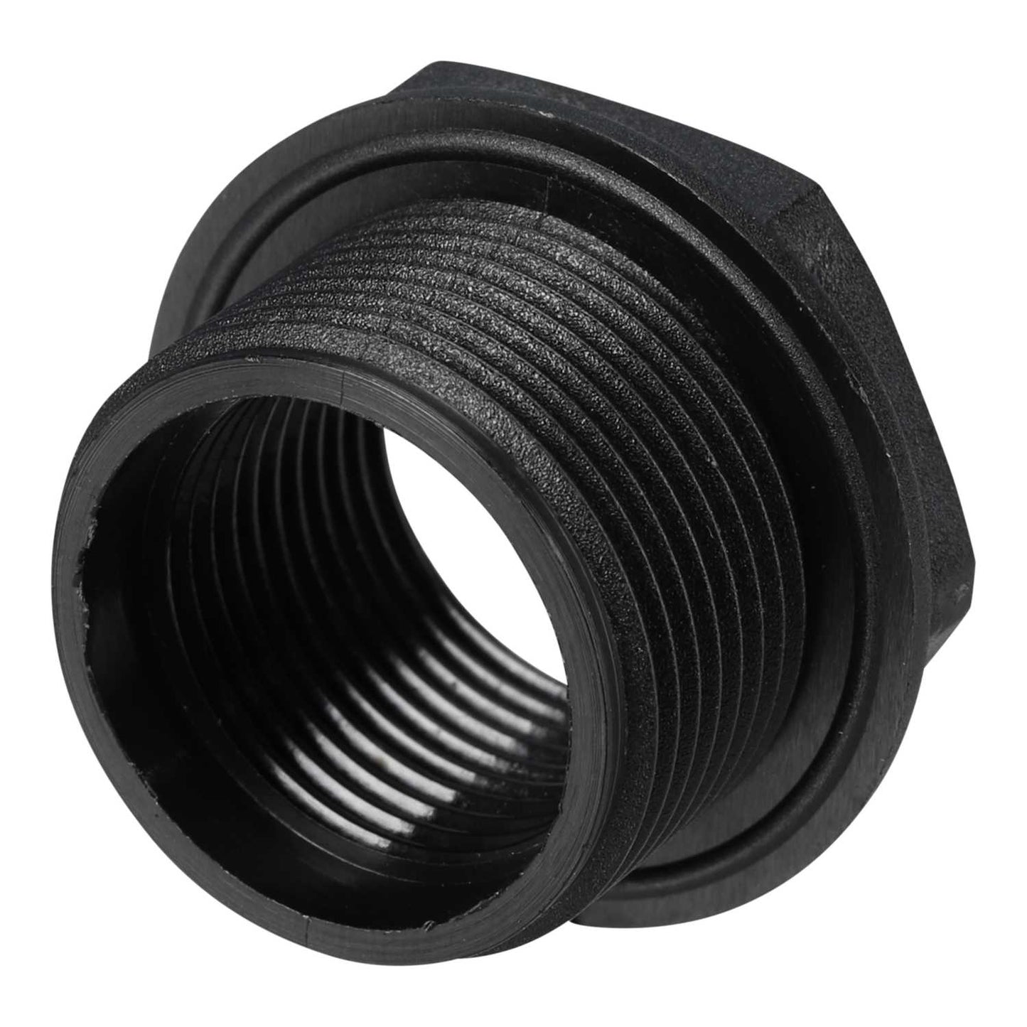 M25 To M20 Flexible Conduit Reducer Black (Sold in 1's)