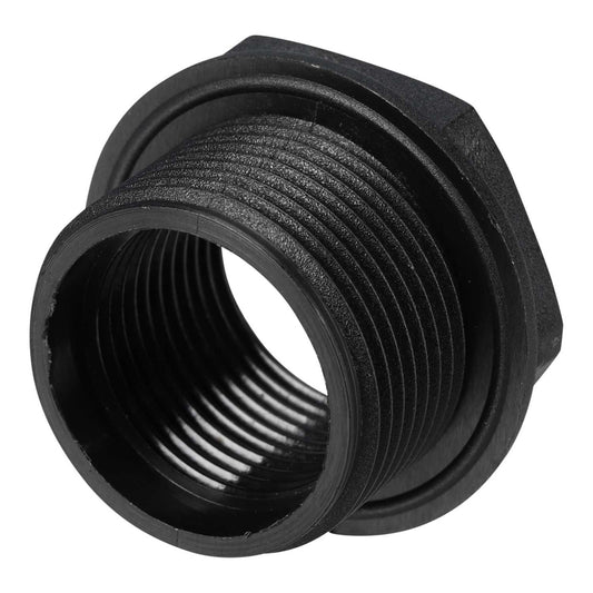 M25 To M20 Flexible Conduit Reducer Black (Sold in 1's)