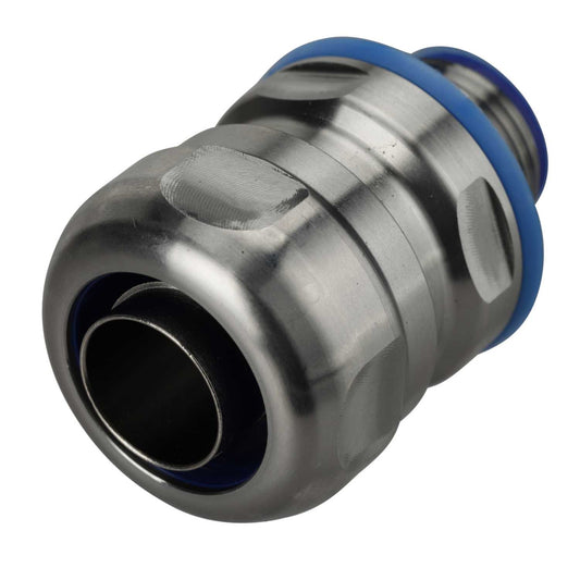 LPC Range 20mm Male Fixed Stainless Steel Conduit Gland (Sold in 1's)