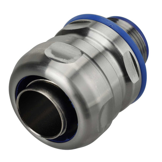 LPC Range 25mm Male Fixed Stainless Steel Conduit Gland (Sold in 1's)