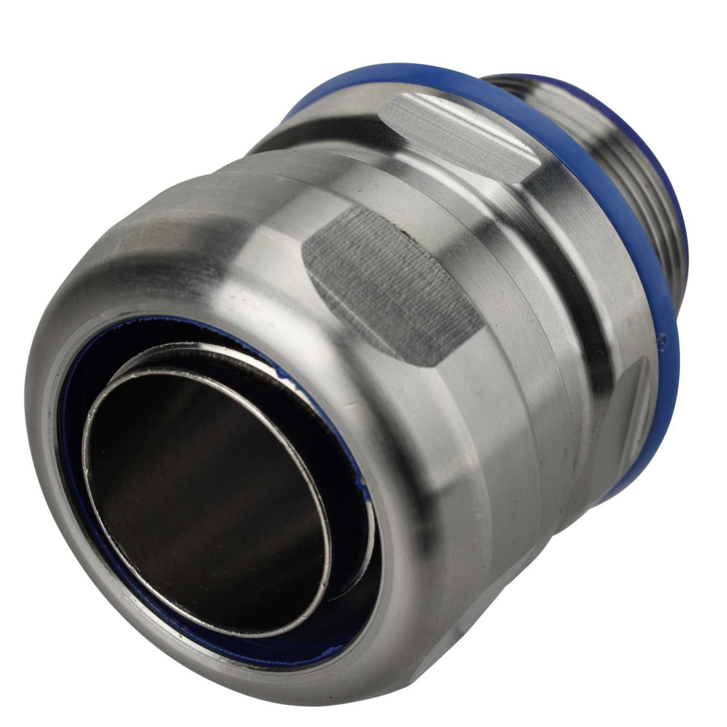 LPC Range 32mm Male Fixed Stainless Steel Conduit Gland (Sold in 1's)