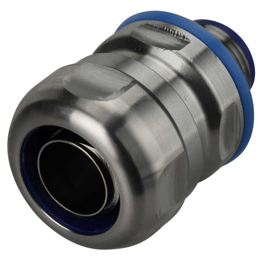 LTP Range 20mm Male Fixed Stainless Steel Conduit Gland (Sold in 1's)