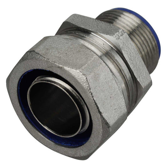 LTP Range 25mm Stainless Steel Male Fixed Liquid Tight Gland (Sold in 1's)