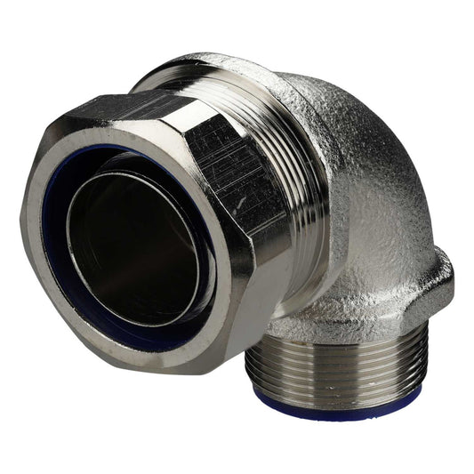 Flexicon LTP Range 32mm Male Fixed 90˚ Elbow Liquid Tight Conduit Gland (Pack of 2)