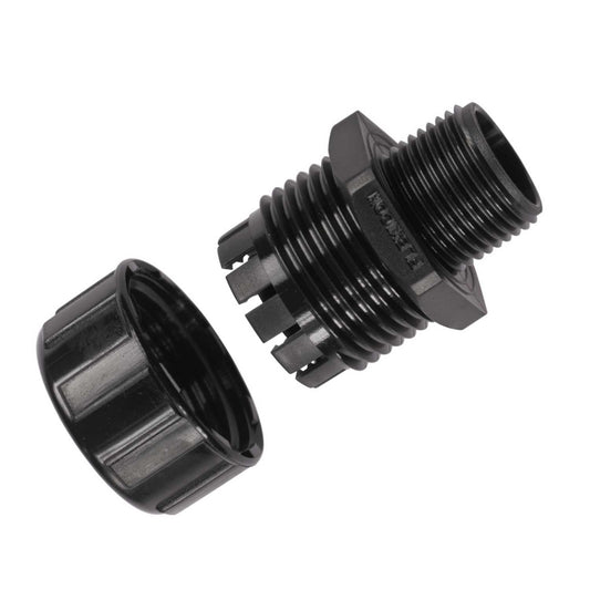 MPC-20-M20B 20mm Straight Male Flexible Conduit Gland (Sold in 1's)
