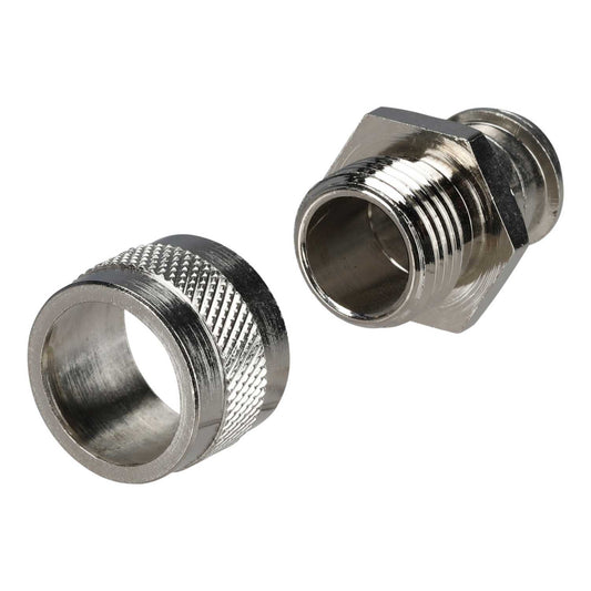 16mm Male Fixed Conduit Gland (Sold in 1's)