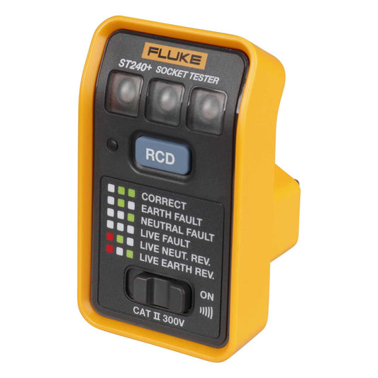 Fluke ST240+ RCD Socket Tester with Beeper