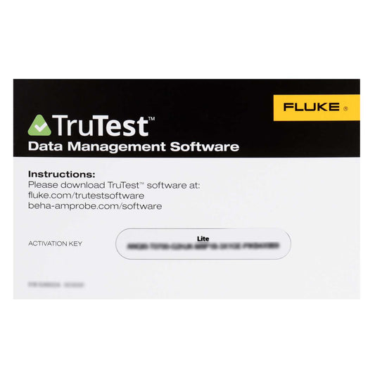 Fluke Lite Data Management and Reporting Software