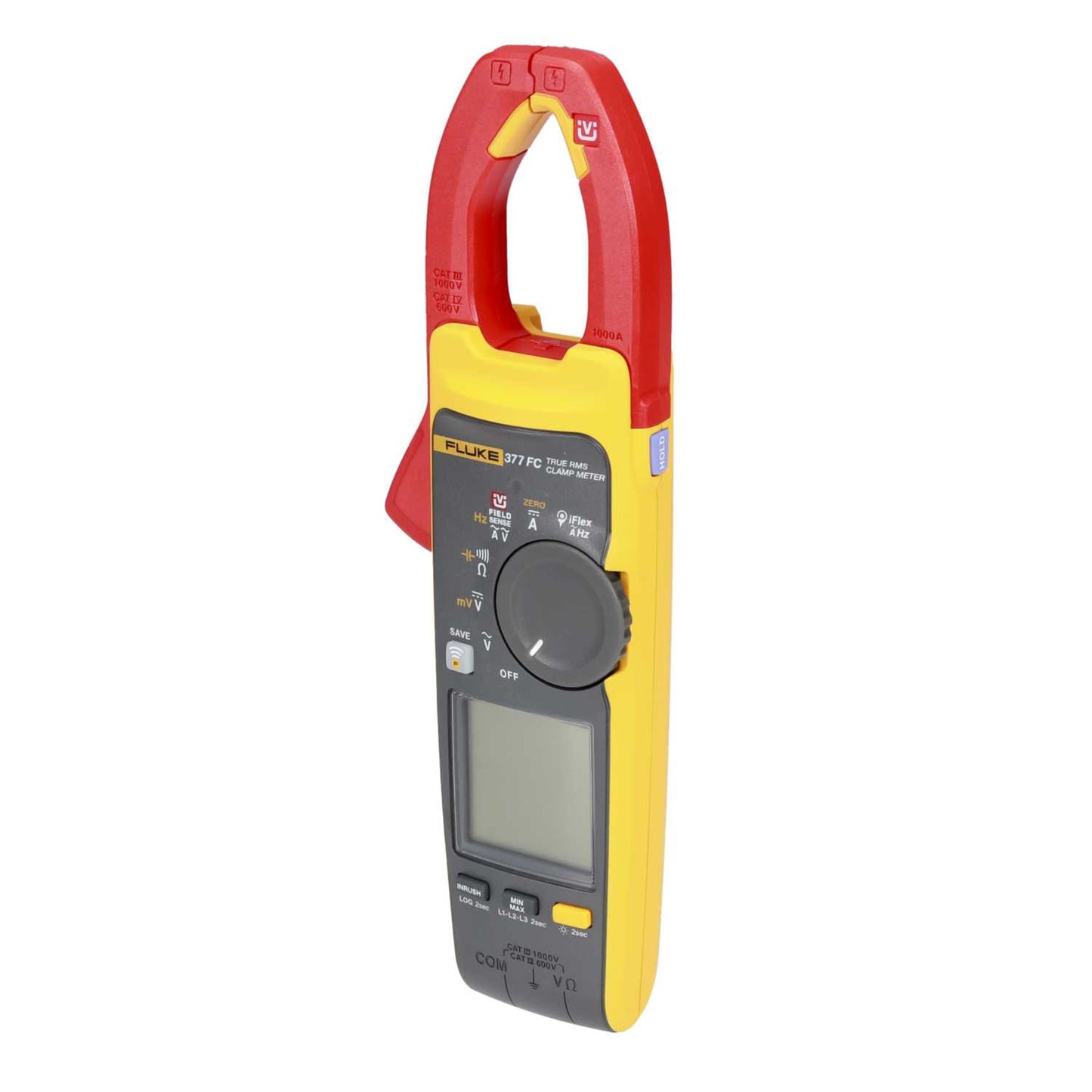 Fluke 377FC True RMS AC/DC Clamp Meter with Non-Contact Voltage and iFlex