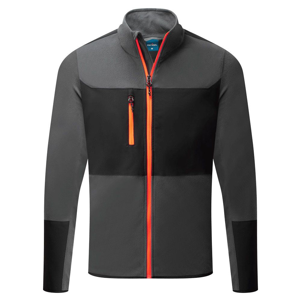 EV4 Stretch Fleece, 4XL, R, Metal Grey