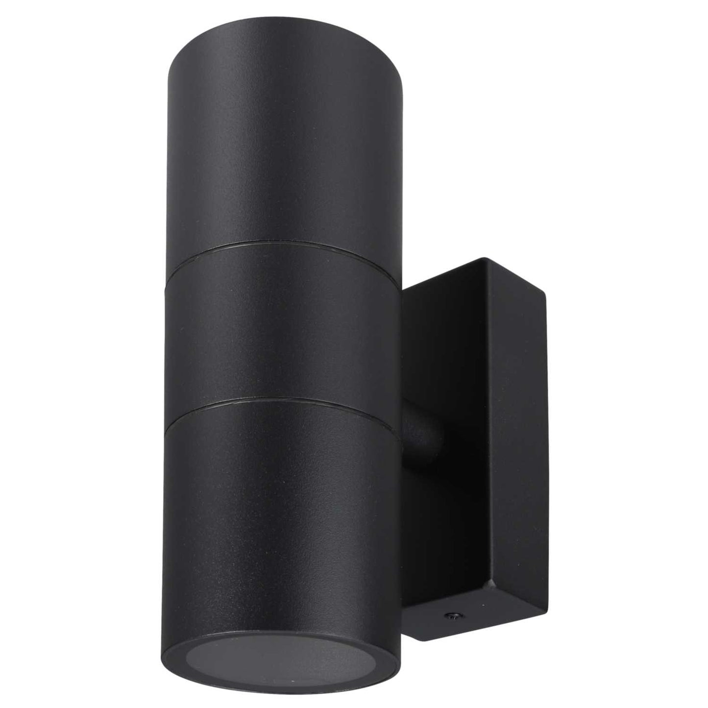 Forum Leto 2 GU10 Up / Down Wall Light Black IP65