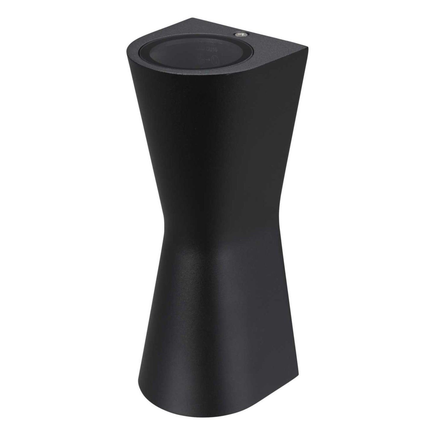 Forum Skye GU10 Double Cone Up / Down Wall Light Black