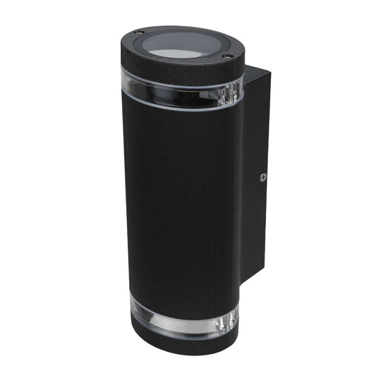 Forum Helix GU10 Up / Down Wall Light Black