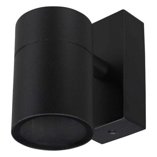 Forum Leto GU10 Up / Down Wall Light Black IP65
