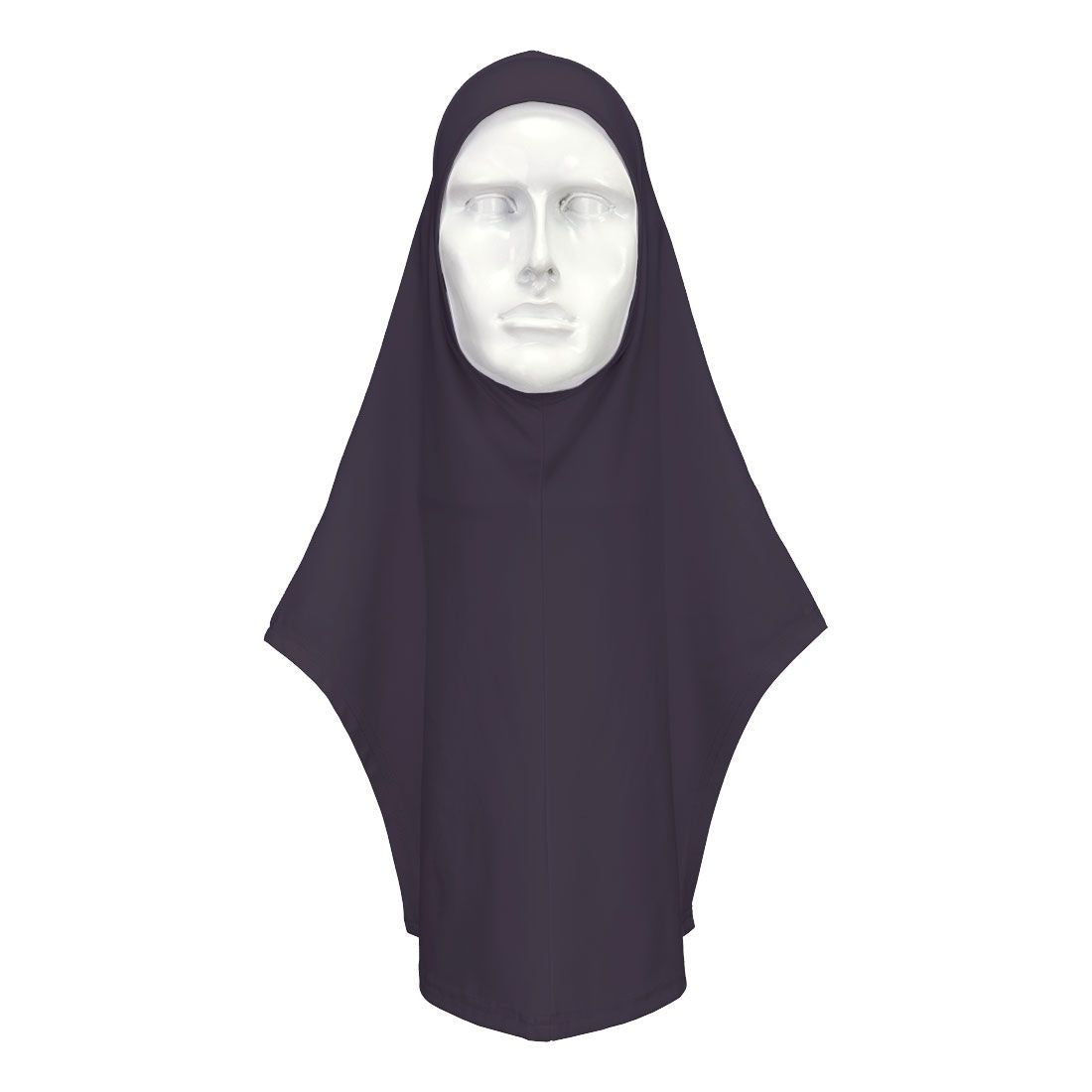 Workwear Hijab, , R, Black