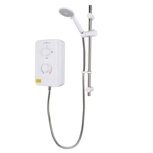 Gainsborough 8.5kW Slim Duo Shower White
