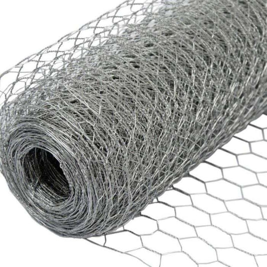 50mm Galvanised Wire Netting 900mm x 50m
