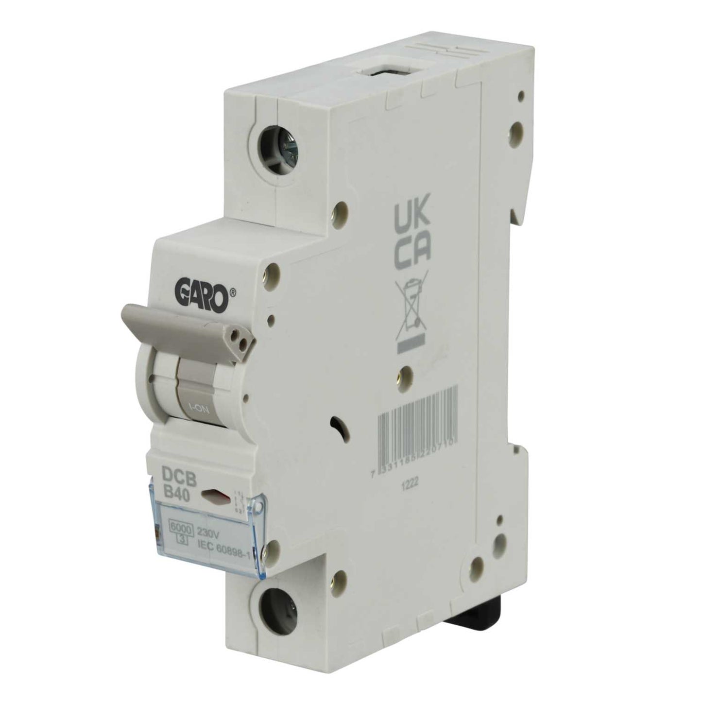 Garo 40A Single Pole 6kA B Curve MCB