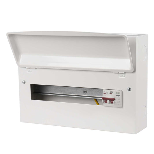 Garo 13 Way 100A Isolator Incomer Metal Clad Consumer Unit with Type 2 SPD