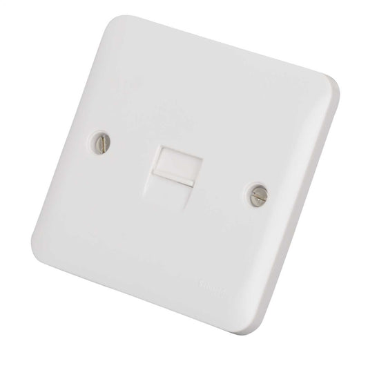 Schneider Lisse 1 Gang Master Telephone Socket