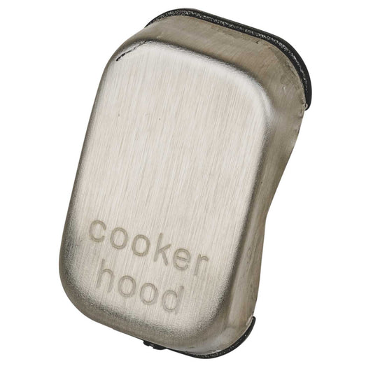 Schneider Lisse Deco Rocker Cap marked Cooker Hood Stainless Steel (Pack of 6)