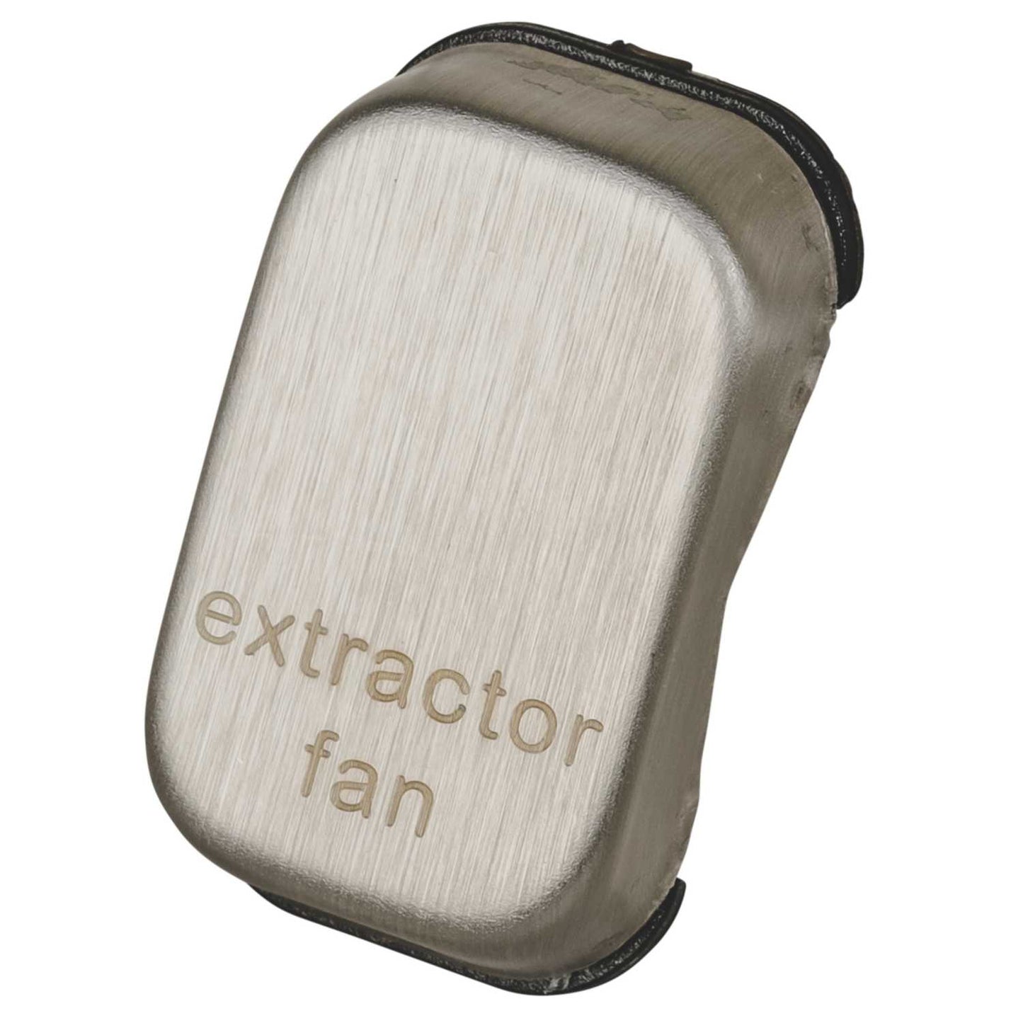 Schneider Lisse Deco Rocker Cap marked Extractor Fan Stainless Steel (Pack of 6)