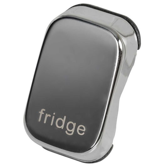 Schneider Lisse Deco Rocker Cap marked Fridge Polished Chrome (Pack of 6)