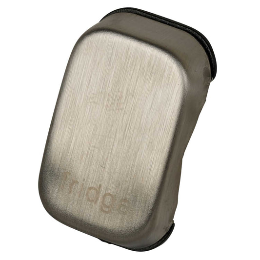Schneider Lisse Deco Rocker Cap marked Fridge Stainless Steel (Pack of 6)