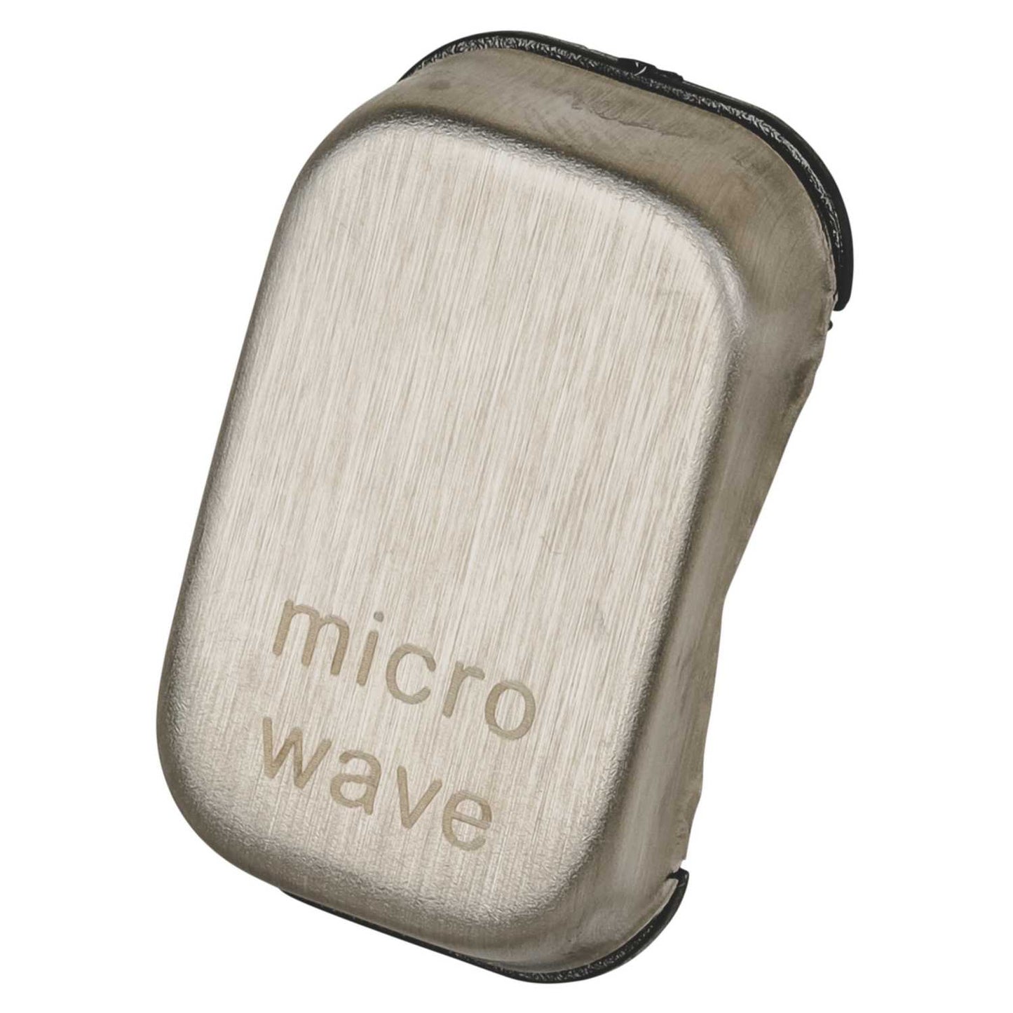 Schneider Lisse Deco Rocker Cap marked Microwaves Stainless Steel (Pack of 6)