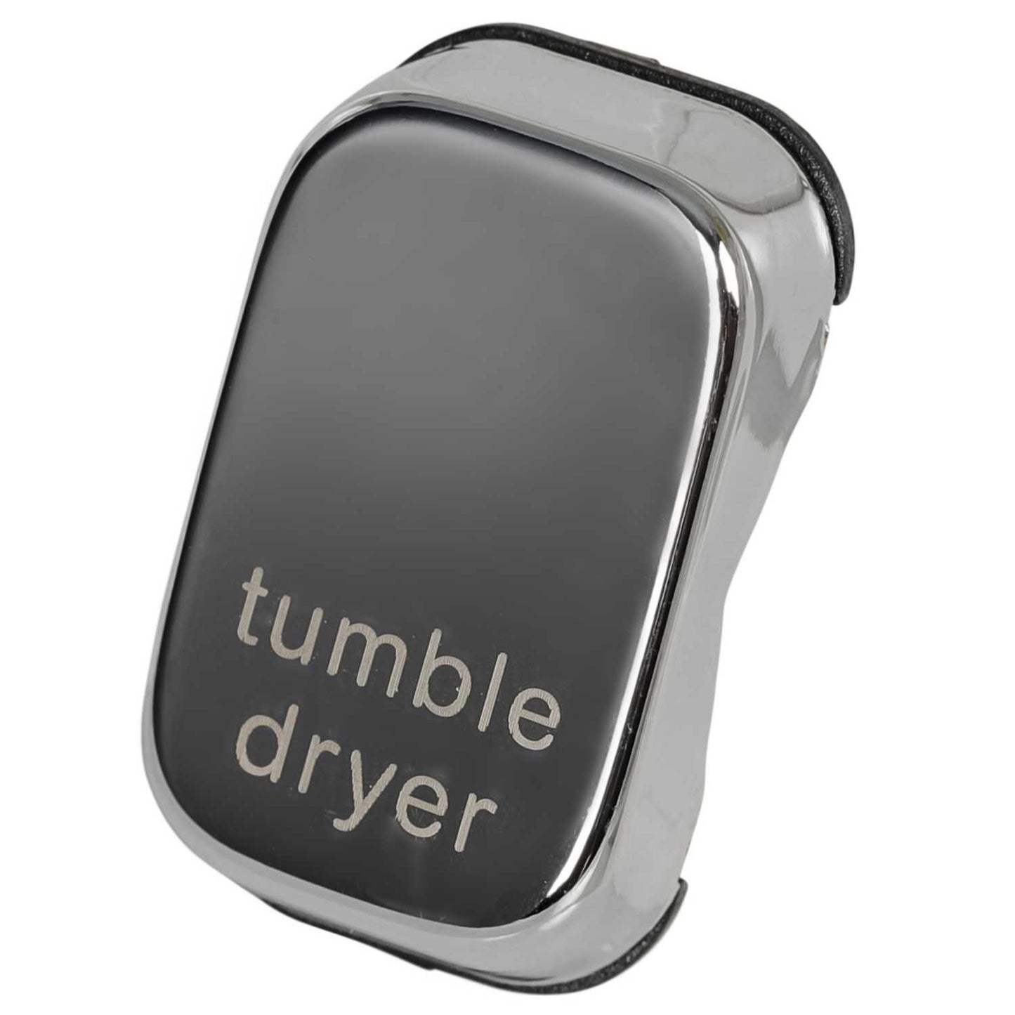 Schneider Lisse Deco Rocker Cap marked Tumble Dryer Polished Chrome (Pack of 6)